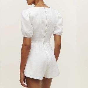 Reformation Dionne linen romper